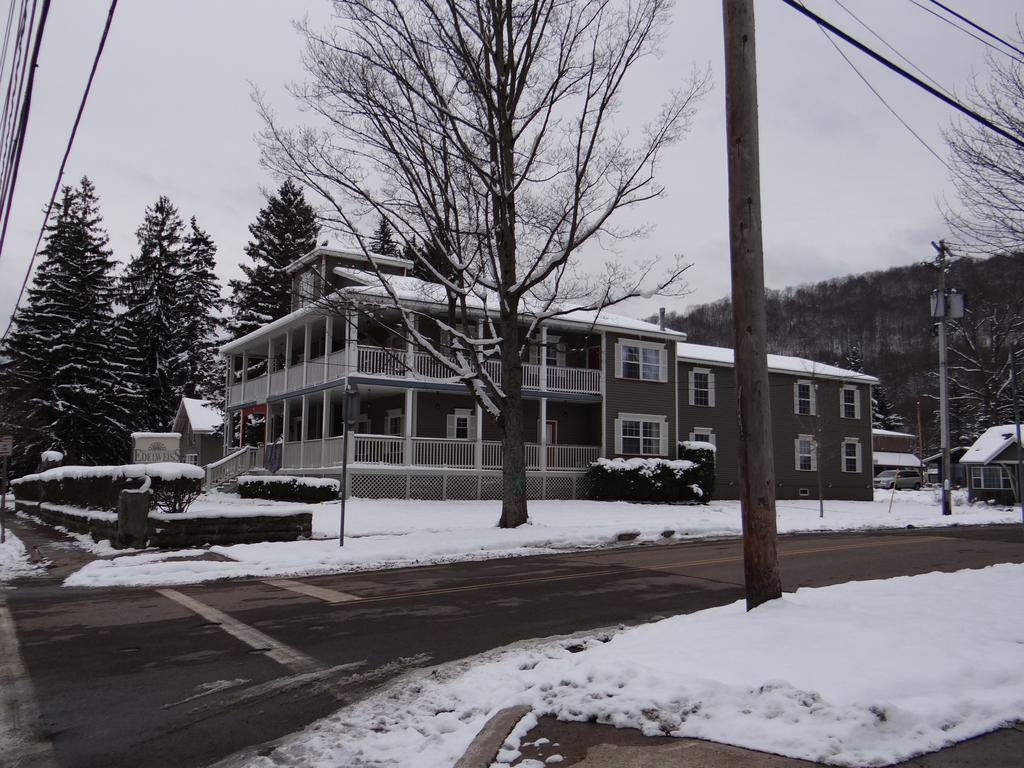 Edelweiss Ski Lodge Ellicottville Buitenkant foto